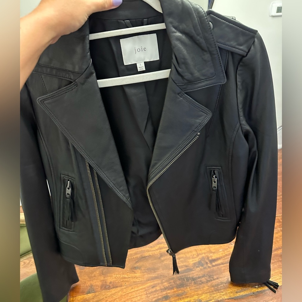 Joie 100% Lamb Leather Jacket